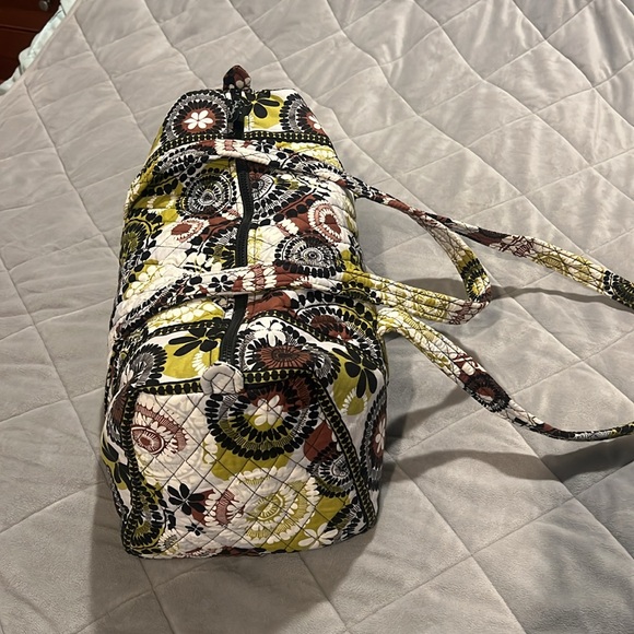 Vera Bradley Floral Quilted Duffel Bag - Picture 4 of 9